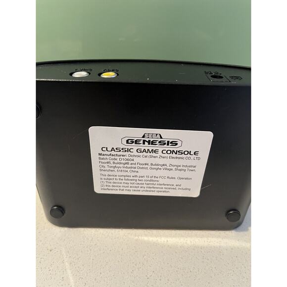 Untested Sega Genesis AtGames Classic Console - Collectors Item - Picture 4 of 5